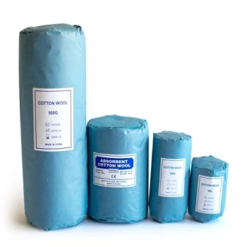 Disposable Medical Absorbent 500g Cotton Wool Roll