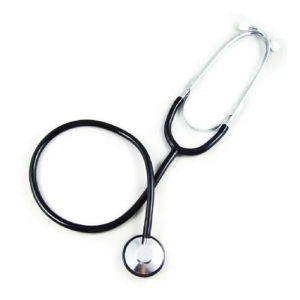 Single Head Stethoscope with Anti-Chill Ring for Child Use