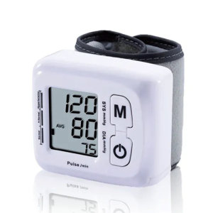 Automatic Wrist Type Blood Pressure Monitor at Home