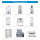 Medical LED Digital Display 936L -25 Degree Vertical Vaccine Deep Freezer with Lockable Caster