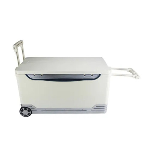 46L Vaccine Transport Cooler Box with Wheels and Trolley