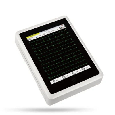 High-End LED Touch Screen 12 Channel ECG Machine