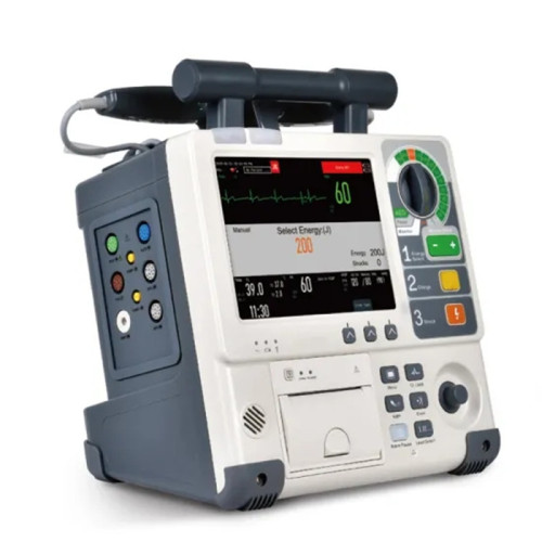 Medical Equipment First Aid Aed Biphasic Defibrillator/Monitor for Sale