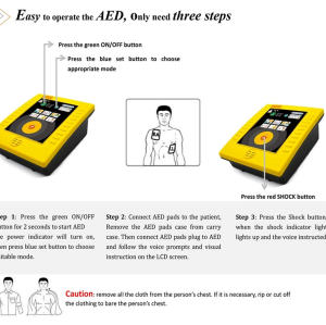 First Aid Biphasic Truncated Exponential Aed Defibrillator for Emergency Use