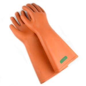 Insulated safety gloves for electrician