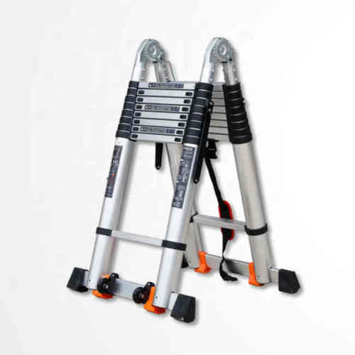 EN131 Standard Multifunctional Aluminum Telescopic Step Ladder