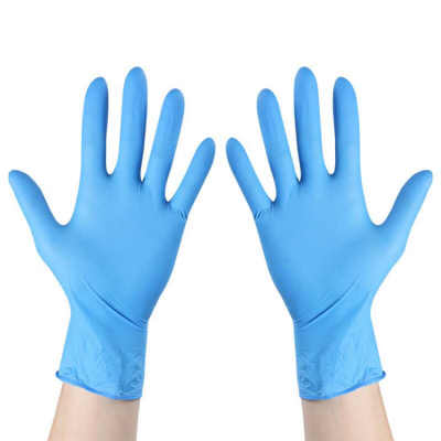 Med care medical protection nitrile gloves