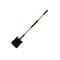Round Shovels  Farming Garden Carbon Steel Round Spade Shovel Head with Wood Long Handle