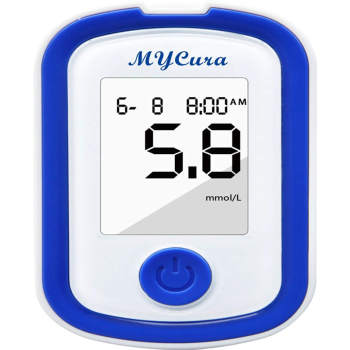 Voice Broadcasting Function CE ISO Electronic Blood Glucose Meter for Home Use