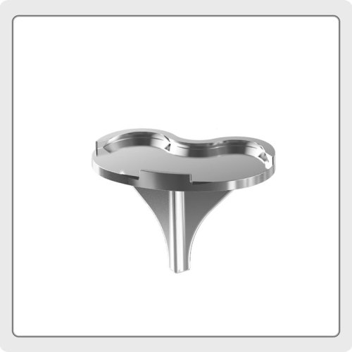 Tibial tray primary TKA total knee artificial replacement with high flexion