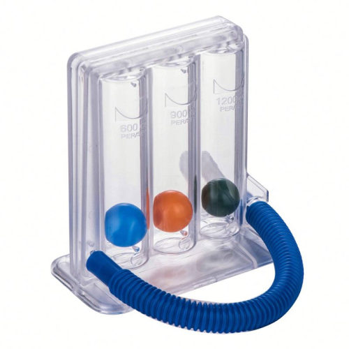 Deep Breathing exerciser 3ball Volumtric Incentive Spirometer