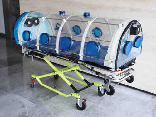 EA-13A Biological Negative Pressure Transport Isolation Chamber Stretcher for Ambulances