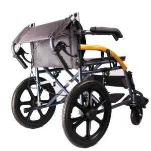 Transport Manual Wheelchair armrest and footrest lifting