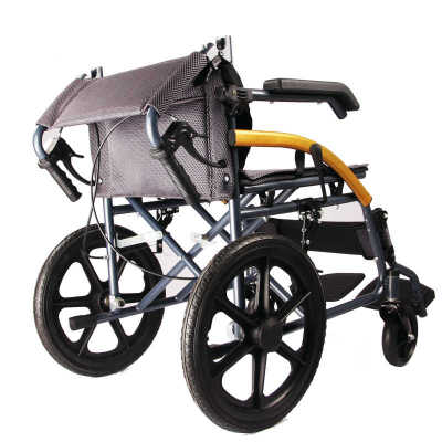 Transport Manual Wheelchair armrest and footrest lifting
