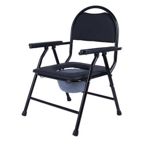 Foldable Toliet chairs commode chair for bathroom and hospital aluminum portable commode chair