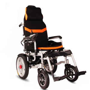 High quality lightweight easy folding electric wheelchair hospital wheel chair