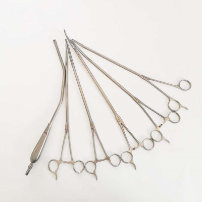 Medical reusable Double-Jointed thoracoscopic forceps