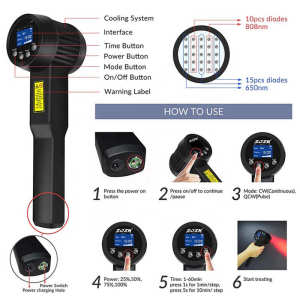 CE approved amazing high power class 3b laser therapy 980nm acupuncture laser for pain relief device