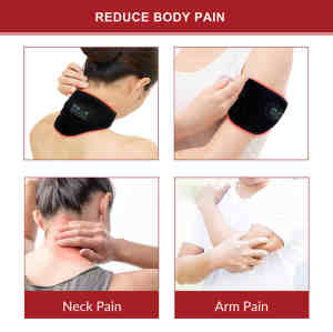 LED red light therapy lamp for neck shoulder pain relief