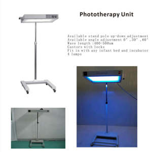 Neonatal phototherapy unit infant Blue light therapeutic apparatus