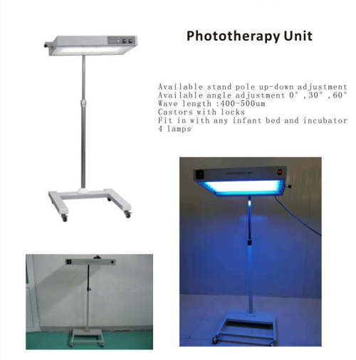 Neonatal phototherapy unit infant Blue light therapeutic apparatus