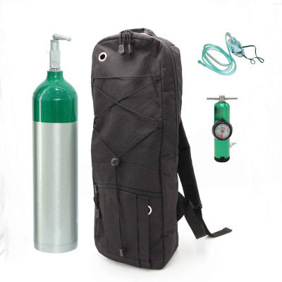 High Performance Portable Oxygen cylinder system (carrying) cylinder bag medical cylinder regulator for First-Aid Devices