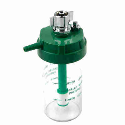 200ml Oxygen flow gauge humidifier jar (oxygen humidifier jar) , oxygen flowmeter humidifer jar