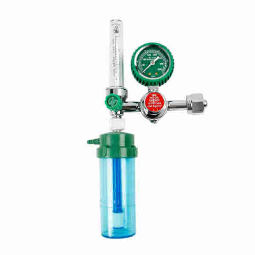 Medical Oxygen Pressure Regulator with Humidifier Bottle