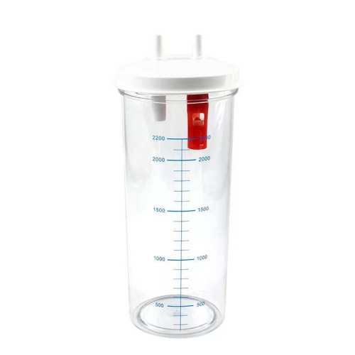 2.2L Suction Vacuum Jar for Suction Machine Vacuum Bottle