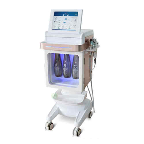 5 in 1 Pro Ultrasound Hydrodermabrasion Water Jet Peel Oxygen Skin Cleansing Hydrodermabrasion Machine