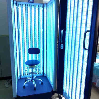 311nm narrow band UVB light therapy full body cabinet KERNEL UV phototherapy for vitigo psoriasis