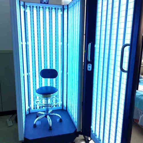 311nm narrow band UVB light therapy full body cabinet KERNEL UV phototherapy for vitigo psoriasis