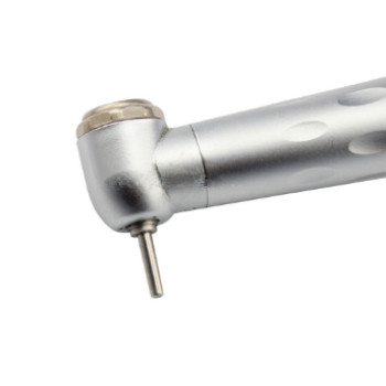 Push button ceramic bearing high speed handpiece with antiretraction clean head