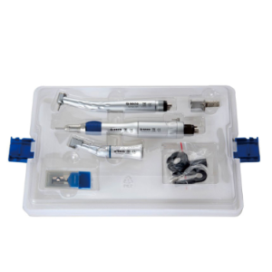 Dental handpiece complete kit/student kit with high and low speed handpiece (free 1 cartridge)