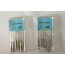 Dental endo treatment rotary stainless steel File Gates Drills