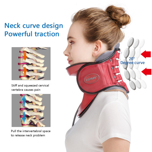 Neck cervical traction device inflatable soft foam cervical collar Orthopedic Cervical Support