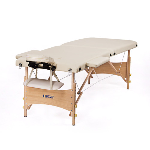 Wood portable massage table beauty table
