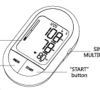 Large Cuff Upper Arm Electronic Blood Pressure Machine KD-552 with Batteries and Carrying Bag Included