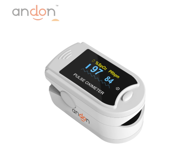Auto-rotate Oxygen Meter Finger Pulse Oximeter