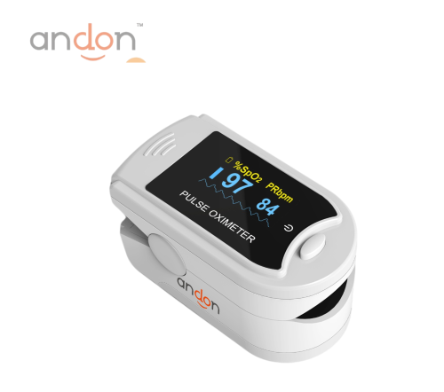 Auto-rotate Oxygen Meter Finger Pulse Oximeter