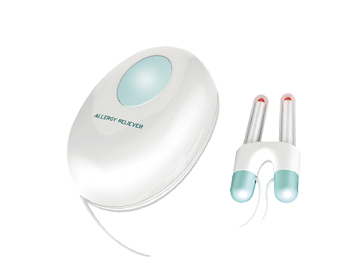 Secure Cold Laser Nose Rhinitis Allergy Reliever Treatment Sinusitis red light therapy for allergies