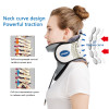 LEAMAI Newest Cervical Neck Traction Device-Adjustable Inflatable Neck Stretcher Collar for Home Traction Spine Alignment -C03