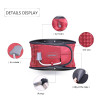 LEAMAI Decompression Back Belt Back Brace Back Pain Lower Lumbar Support,Four Colors for Men&Women,Size S,L,XL(25"-55") LEAMAI Decompression Back Belt