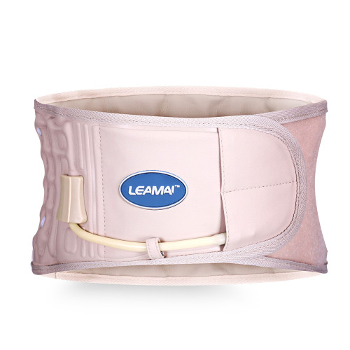 LEAMAI Decompression Back Belt Back Brace Back Pain Lower Lumbar Support,Four Colors for Men&Women,Size S,L,XL(25"-55") LEAMAI Decompression Back Belt