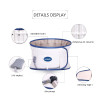 LEAMAI-Decompression Back Belt, Bold Air Column Stronger Support for Your Back, Relief Back Pain- Type I,Size S,L(25"-47")