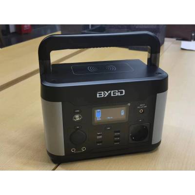 600W backup energy storage battery power station power supply lithium battery power supply charging