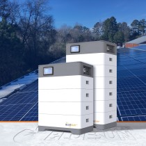 5kW 10kW stacked lithium batteries for home energy storage systems, providing powerful power supply