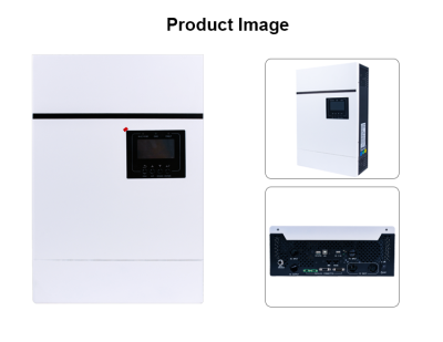 Hybrid inverter 8kw 10kw on grid off grid hybrid inverter with wifi and LED display build in MPPT