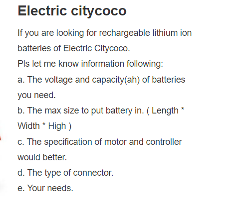 16S10P lithium battery