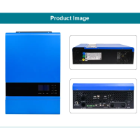 5.5KW 5.5KVA MPPT 80A 500VDC PV Input 220VAC 48V with Parallel Function 5500W 3 Phase Hybrid